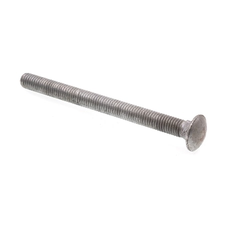 Carriage Bolts 1/2in-13 X 6in A307 Grade A Hot Dip Galv Steel 15PK